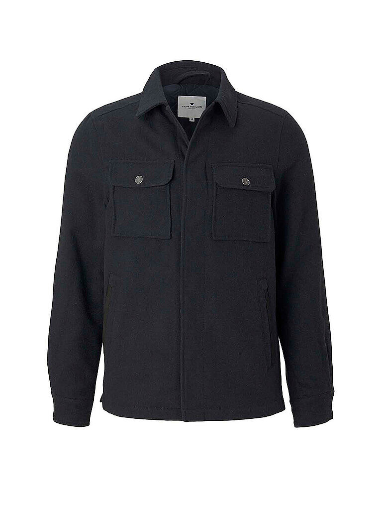 TOM TAILOR Overshirt - Jacke blau   Herren   Größe: XL   1028959