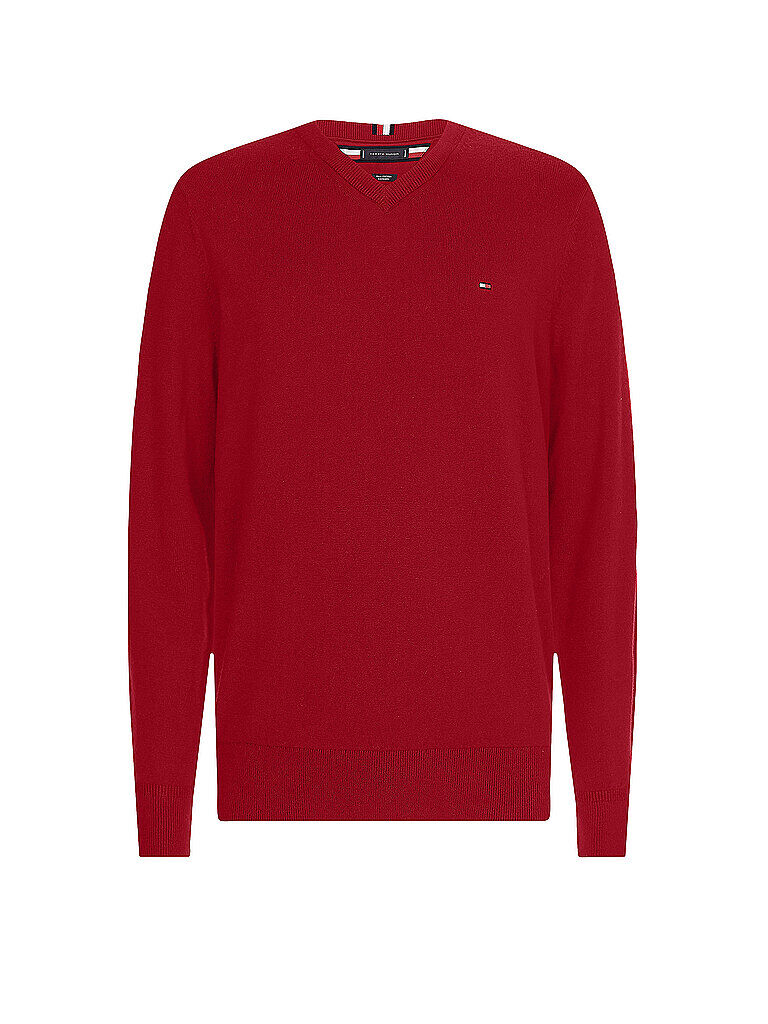 Tommy Hilfiger Pullover rot   Herren   Größe: XL   MW0MW11673