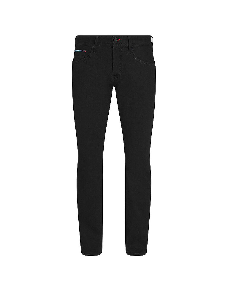 Tommy Hilfiger Jeans Straight Fit " Denton " schwarz   Herren   Größe: W38/L32   MW0MW15595