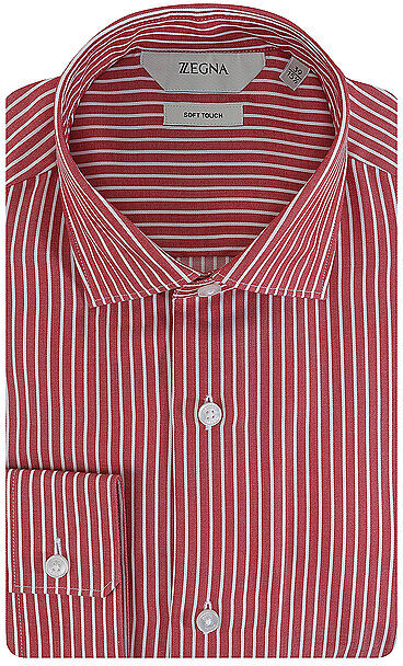 Z-ZEGNA Hemd Regular Fit rot   Herren   Größe: 41   205063-ZCRF1