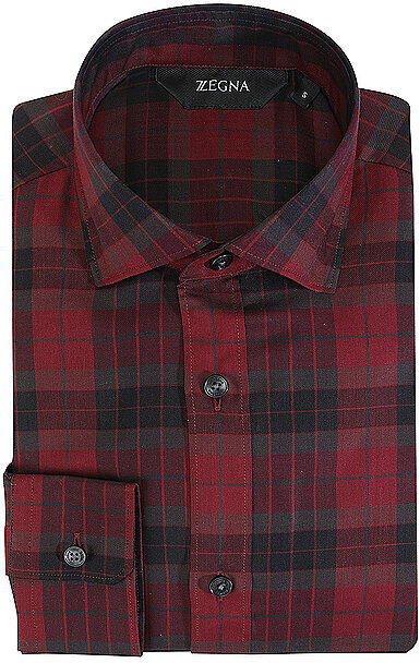 Z-ZEGNA Hemd Regular Fit rot   Herren   Größe: XL   205301-ZCRF2