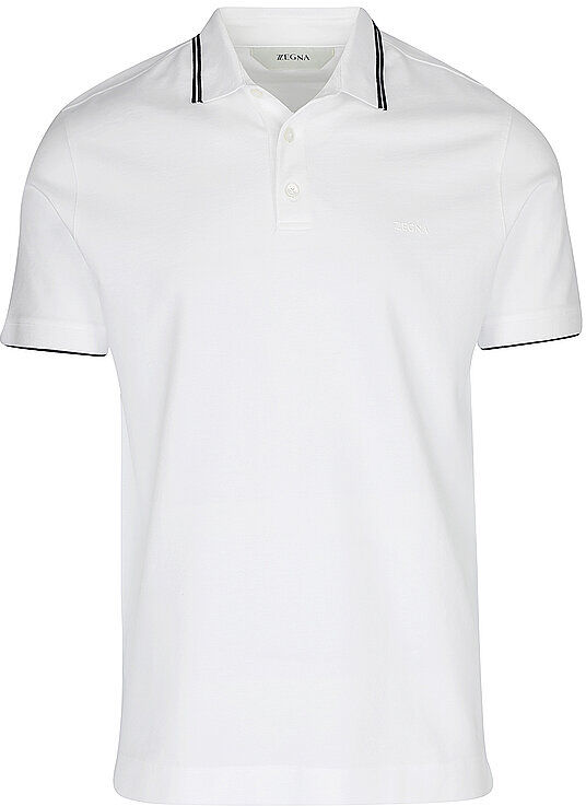 Z-ZEGNA Poloshirt weiß   Herren   Größe: XL   VV360-ZZ661