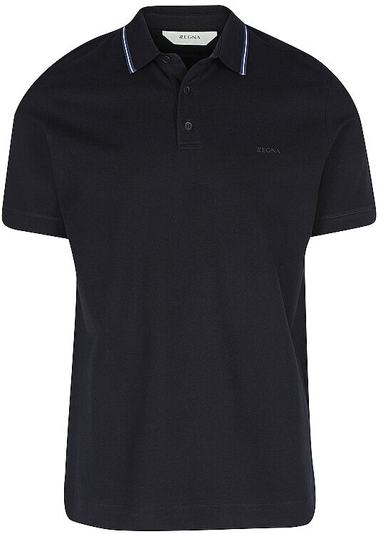 Z-ZEGNA Poloshirt  schwarz   Herren   Größe: S   VV360-ZZ661