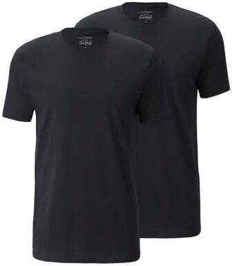 Tchibo - 2 T-Shirts - Schwarz - 100% Baumwolle - Gr.: XXL Baumwolle  XXL (60/62)