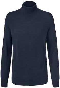 Tchibo - Merino-Pullover mit Rollkragen - Dunkelblau - Gr.: L Merino  L