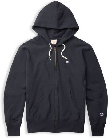 Champion MIKINA CHAMPION Hooded Full Zip - modrá - S