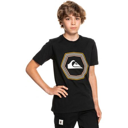 Quiksilver TRIKO QUIKSILVER NEW NOISE S/S KIDS - černá - S