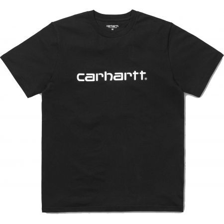 Carhartt TRIKO CARHARTT Script S/S - černá - M
