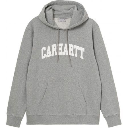 Carhartt MIKINA CARHARTT Hooded University - šedá - XXL