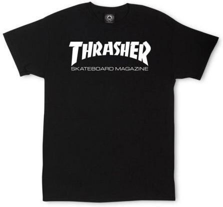 Thrasher TRIKO THRASHER SKATEMAG SS - černá - XL