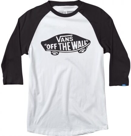 Vans TRIKO VANS OTW RAGLAN - bílá - XS