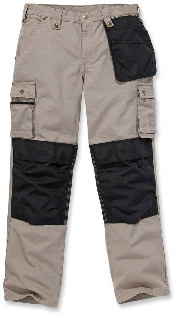 Carhartt Multi Pocket Ripstop Kalhoty 42 Šedá