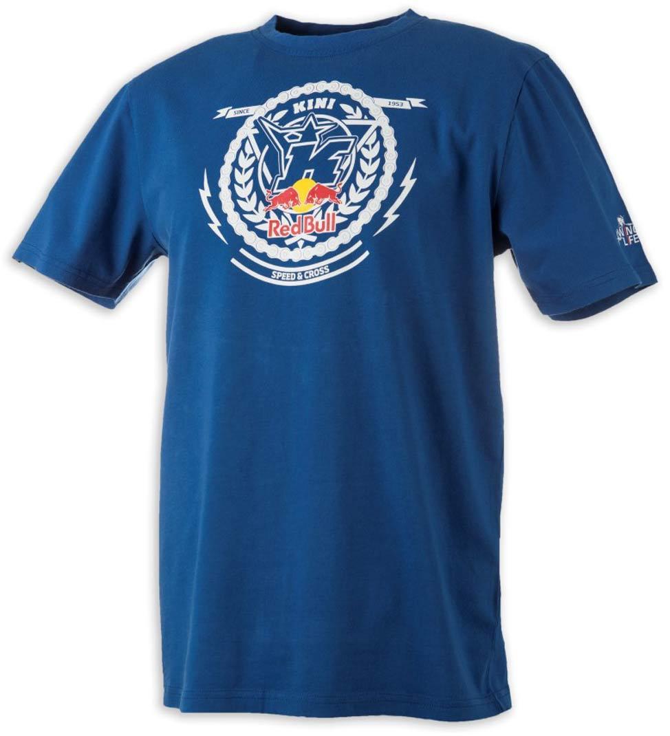 Kini Red Bull Crest T-shirt M Modrá