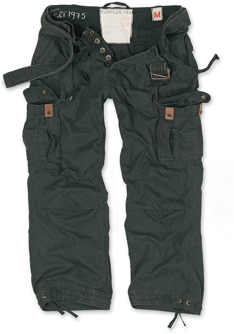 Surplus Premium Vintage Kalhoty 7XL Černá