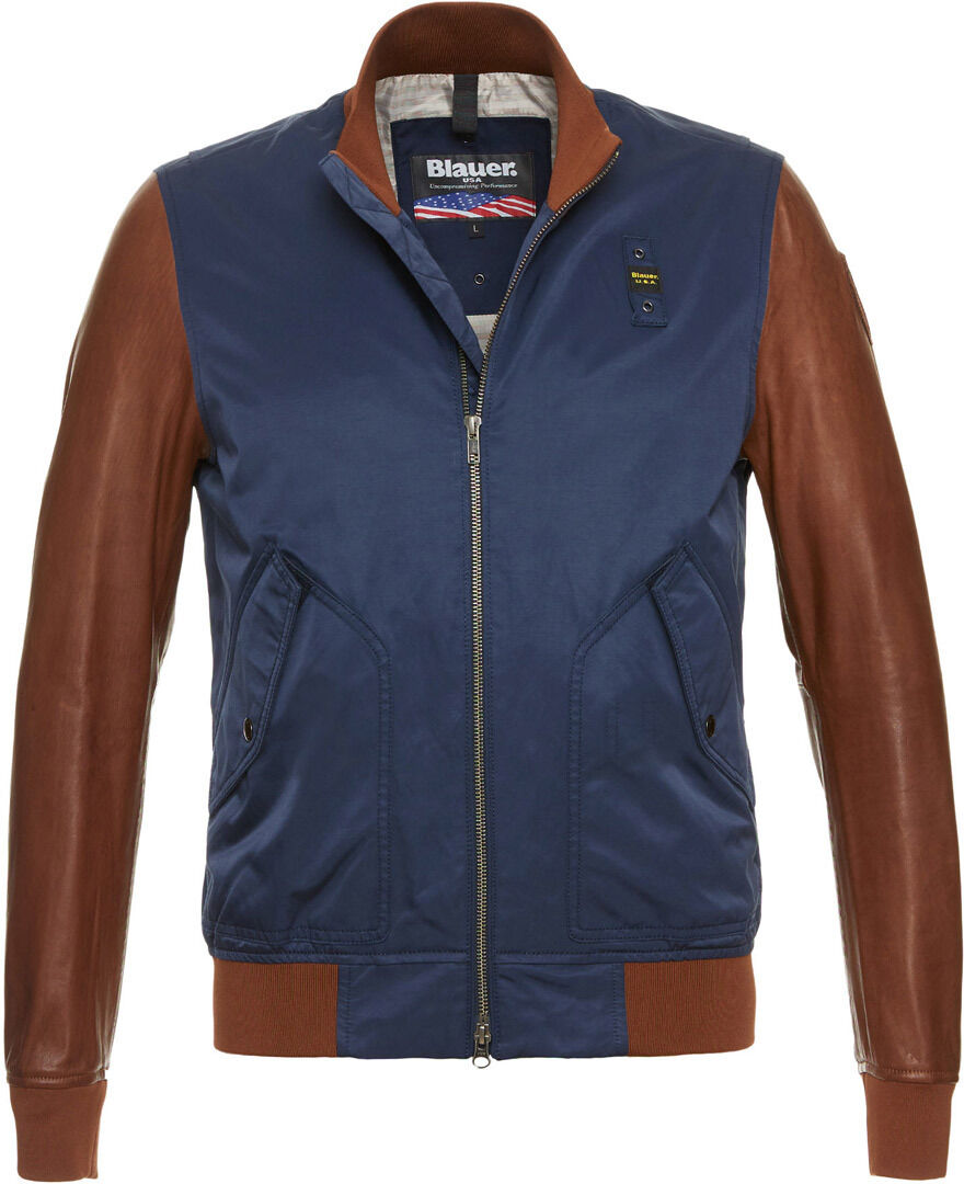 Blauer USA Rockwell Bunda 2XL Modrá Hnědá