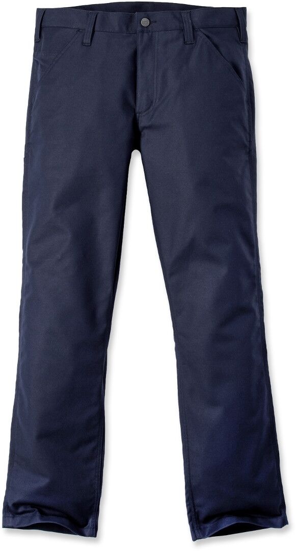 Carhartt Rugged Stretch Canvas Kalhoty 32 Modrá
