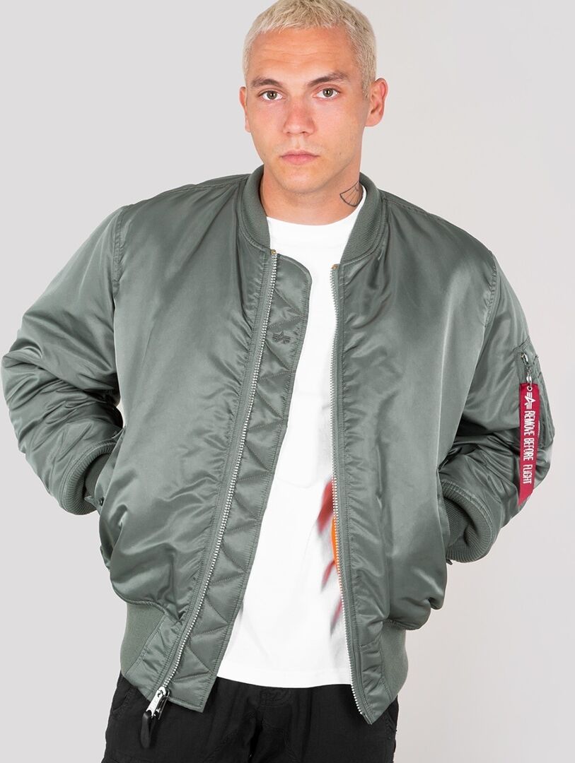 Alpha Industries MA-1 Bunda M Zelená