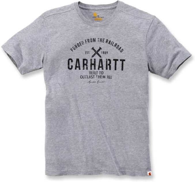 Carhartt EMEA Outlast Tričko s nápisem 2XL Šedá