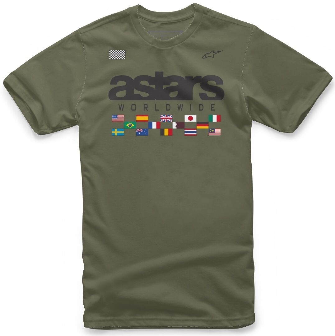Alpinestars Nations T-shirt S Zelená