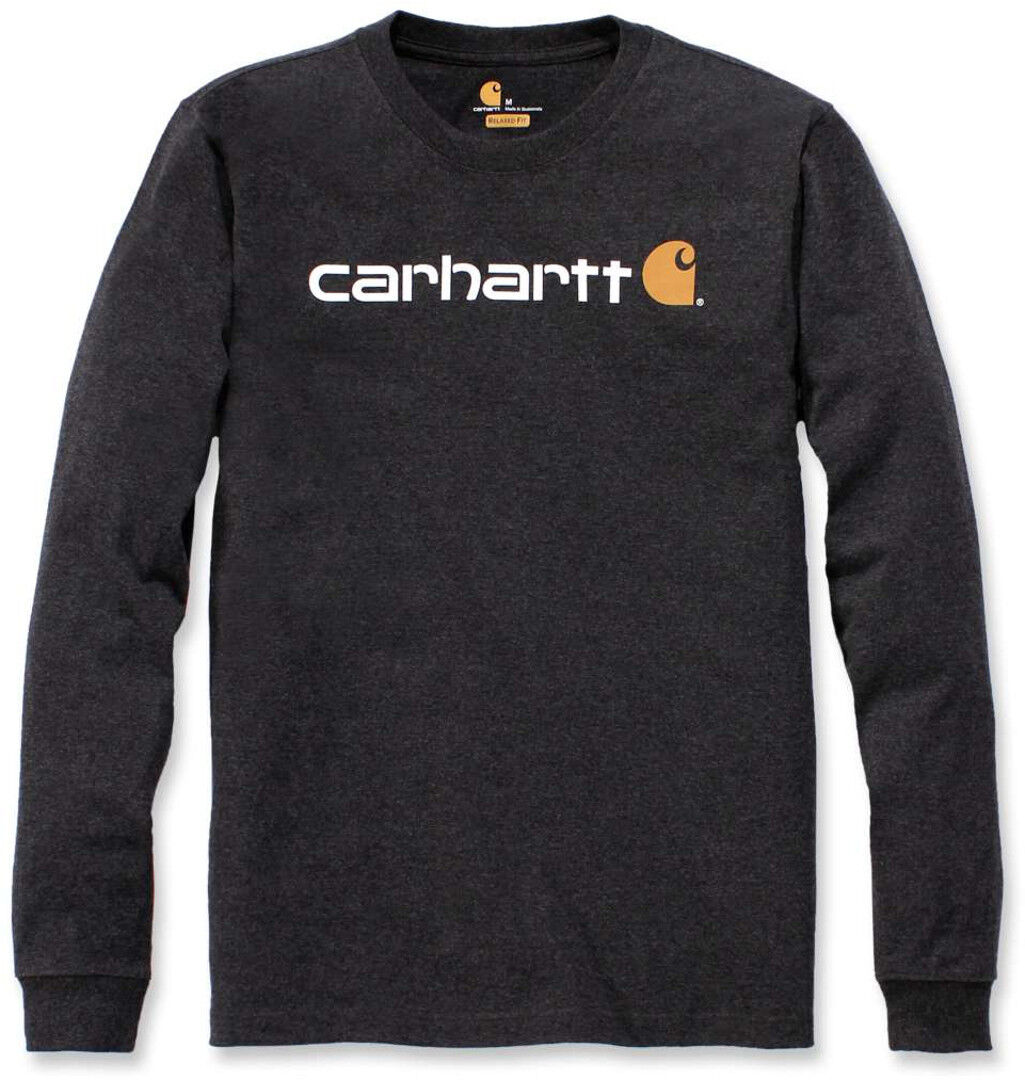 Carhartt EMEA Workwear Signature Graphic Core Logo Longsleeve L Šedá