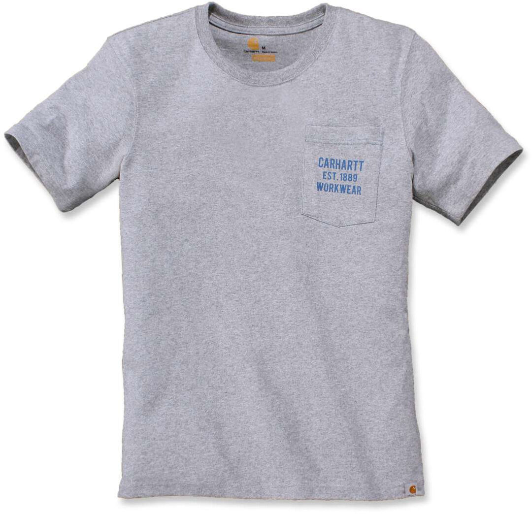 Carhartt Workwear Graphic Pocket T-shirt L Šedá