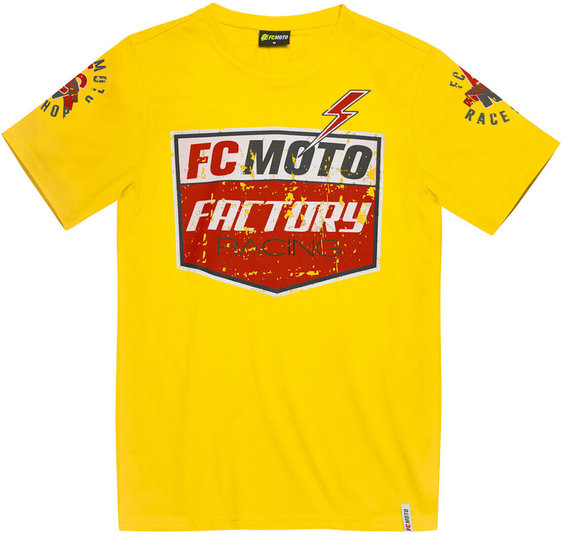 FC-Moto Crew T-shirt L žlutá