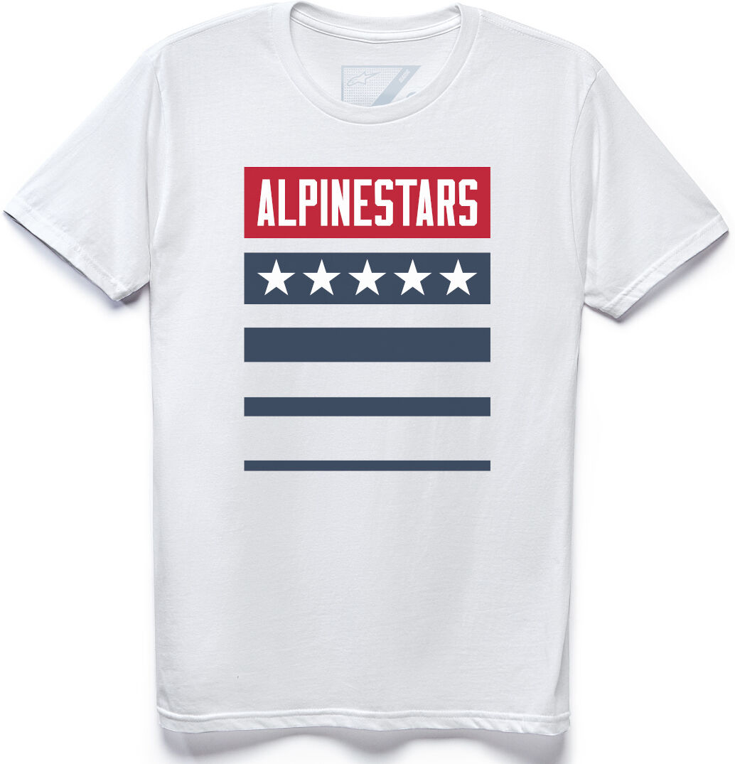 Alpinestars National T-shirt M Bílá