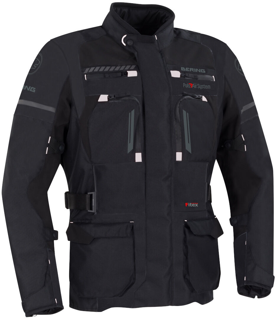 Bering Boston Motocykl Softshell bunda M Černá