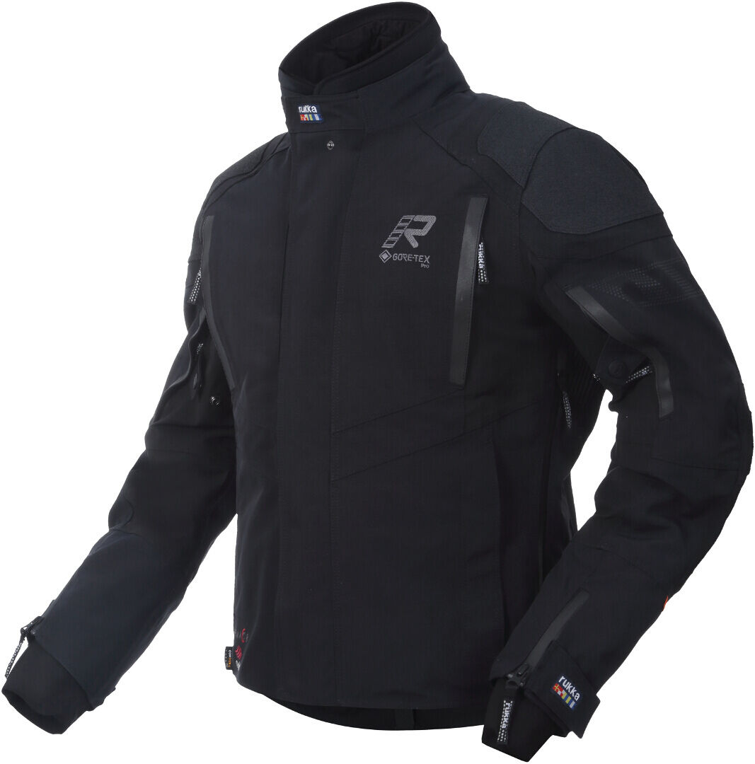 Rukka Shield-R Motorcycle Textile Jacket Motocyklová textilní bunda 62 Černá