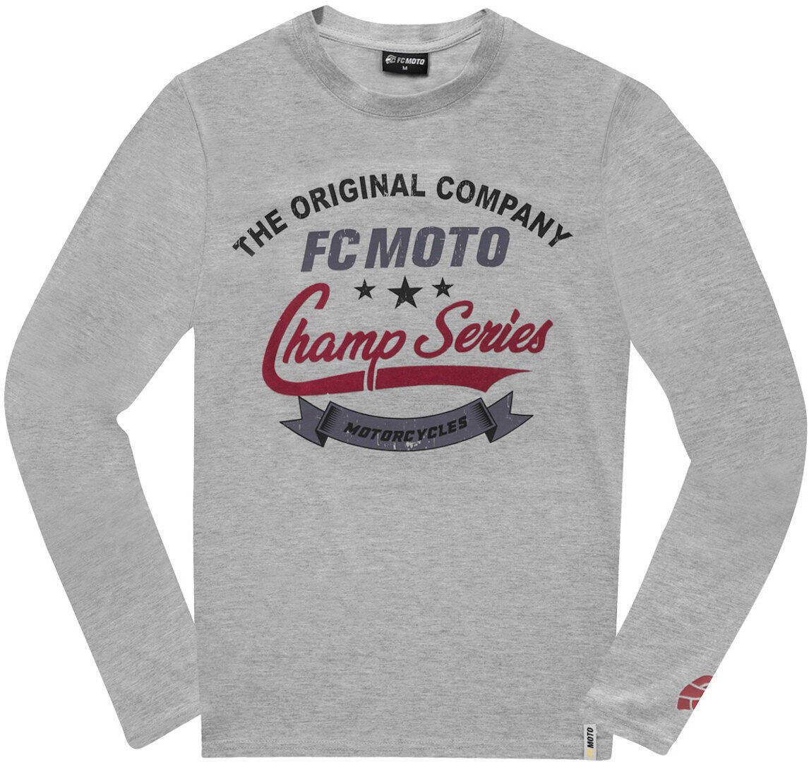 FC-Moto Champ Series Košile s dlouhým rukávem 2XL Šedá