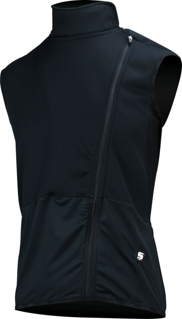 SIXS Gilet WTS 2 Windstopper Vesta M Černá