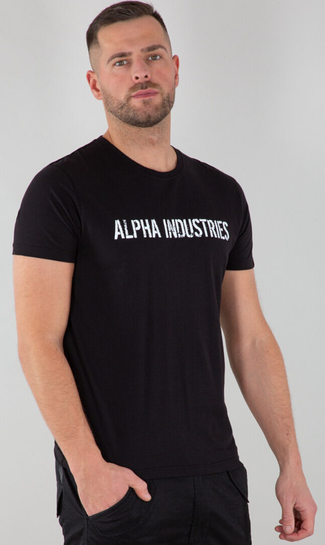 Alpha Industries RBF Moto T-shirt L Černá