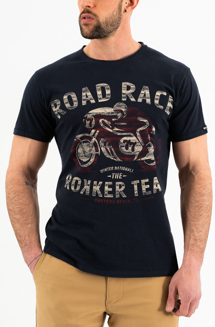 Rokker Road Race T-shirt 3XL Modrá