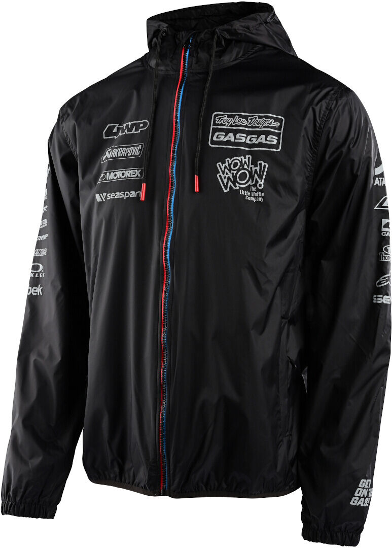 Troy Lee Designs GasGas Team Windbreaker Sako L Černá