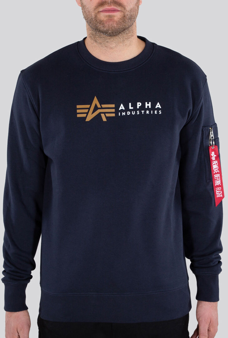 Alpinestars Alpha Industries Label Svetr L Modrá