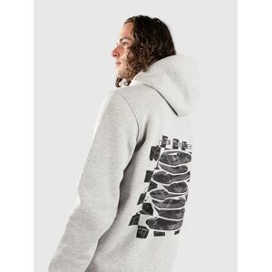 Blue Tomato Discography Hoodie heather gray L male