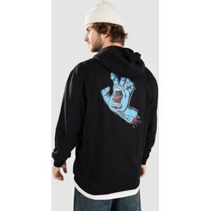 Santa Cruz Screaming Hand Chest Hoodie black M male