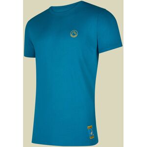 La Sportiva S.p.A. Climbing on the Moon T-Shirt Men L blau - turchese/giallo