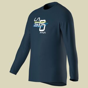 La Sportiva S.p.A. Stripe Cube Long Sleeve Men Größe M  Farbe storm blue