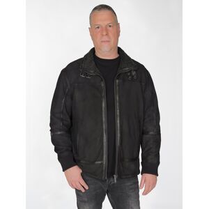 Lederjacke JCC Gr. 60, schwarz Herren Jacken Übergangsjacken