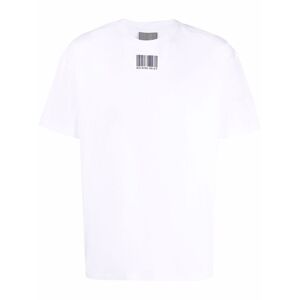 VTMNTS T-Shirt mit Barcode-Print - Weiß M Male