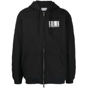 VETEMENTS Kapuzenjacke mit Barcode - Schwarz M/L Male