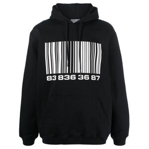 VTMNTS Hoodie mit Big-Barcode-Print - Schwarz XS/S/M/L Male