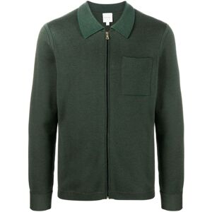 Paul Smith zip-up merino cardigan - Grün L/XL Male