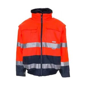 PLANAM Comfortjacke Warnschutz orange/marine Größe 7XL