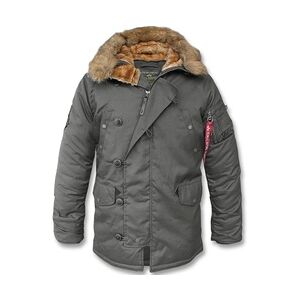 Alpha Industries Explorer N3B Winterparka (Sale) repl.-grey, Größe 3XL