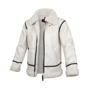 Alpha Industries B3 FL Fliegerjacke vintage white, Größe L