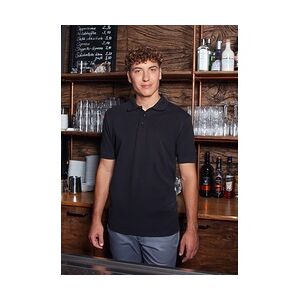 Gastro Karlowsky Health&Care Herren Workwear Poloshirt Basic schwarz - L   Mindestbestellmenge 4 Stück
