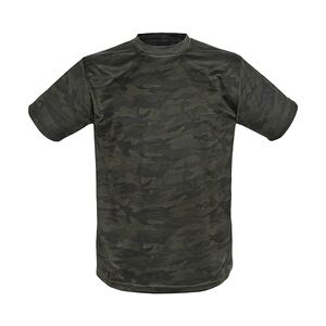 Mil-Tec T-Shirt Mesh woodland, Größe S