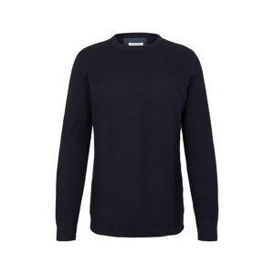 TOM TAILOR Herren Strickpullover, blau, Gr. XXXL